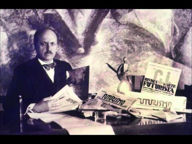 Filippo Tommaso Marinetti, ideólogo, poeta, escritor, creador del Futurismo y de la cocina del mismo nombre. ::