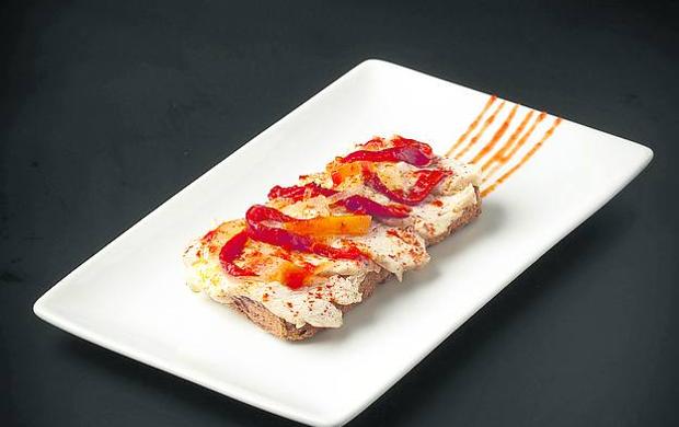 Pollo en escabeche con pimientos, en el 2016