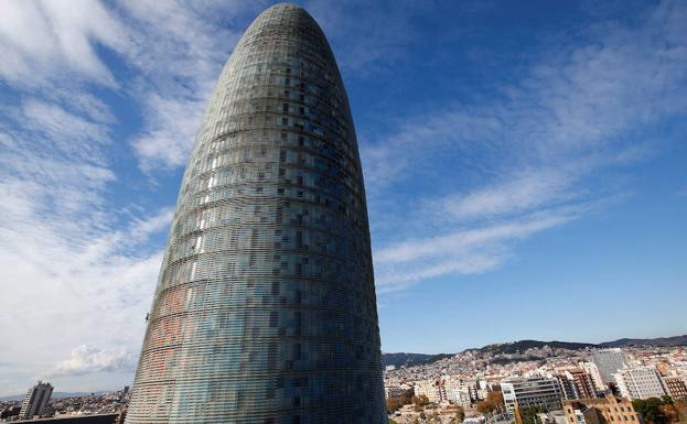 Torre Gloriès de Barcelona, donde se instalará Facebook./Reuters