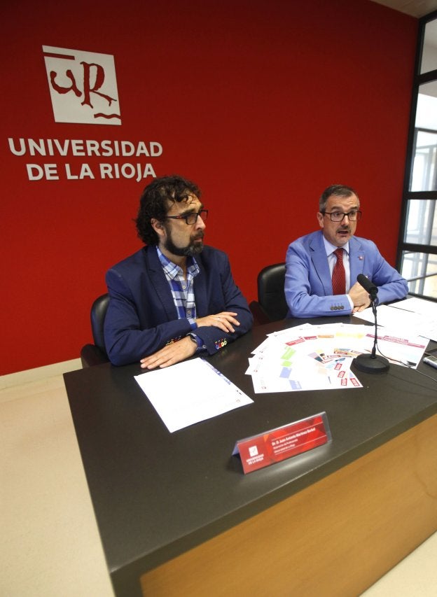 Juan Antonio Martínez y Francisco del Pozo, ayer. :: jonathan herreros