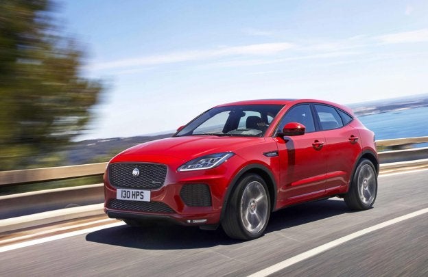El Jaguar E-Pace tiene un aire muy deportivo. :: L.R.M.