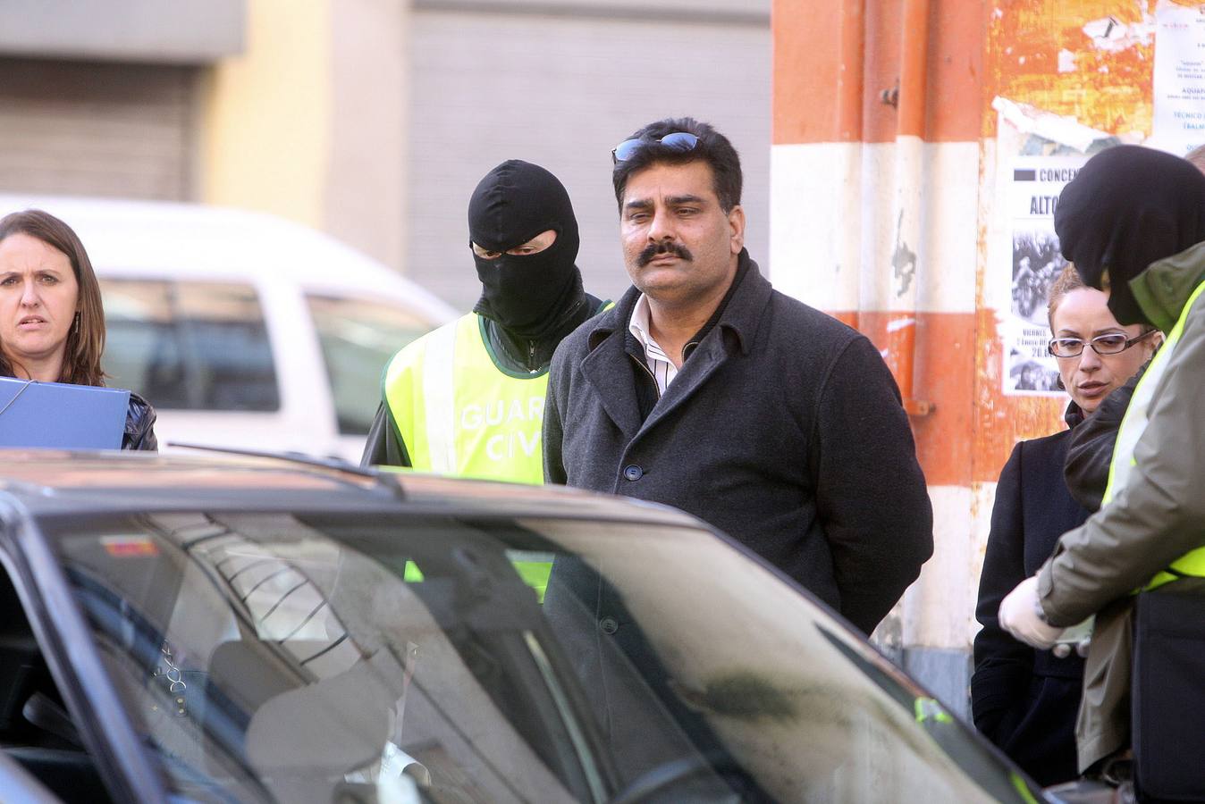 Registro en el 2009 en Logroño en el marco de una investigación de una red de terrorismo internacional.