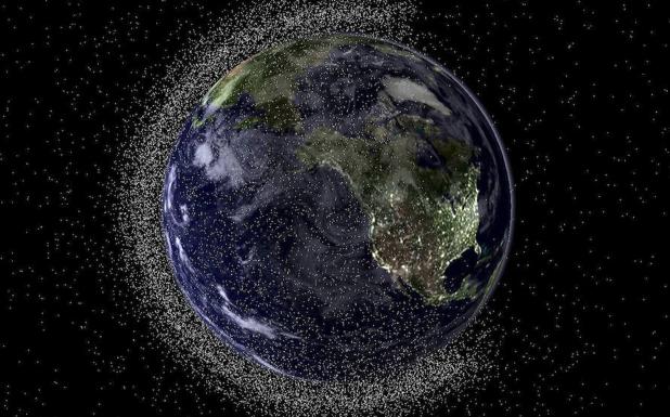 Vista de la Tierre desde uno de los satélites de la compañía australiana Electro Optic Systems .