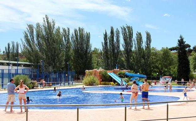 Vista de las piscinas de Arnedo.