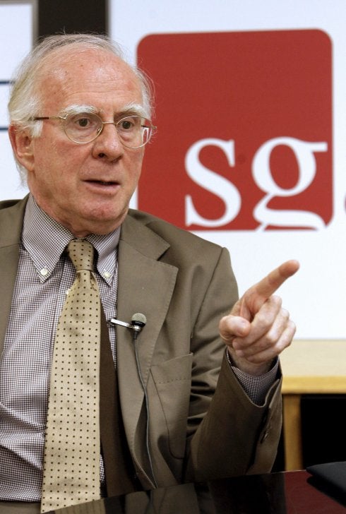 El expresidente de la SGAE, Eduardo 'Teddy' Bautista, en una imagen de 2010. :: a. aldai / efe