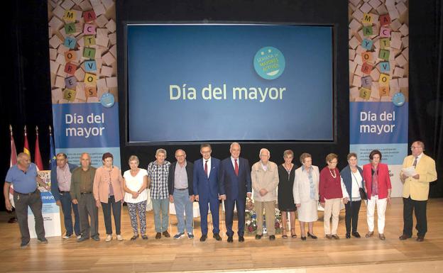 Acto de clausura del Día de las Personas Mayores. /GOB. RIOJA