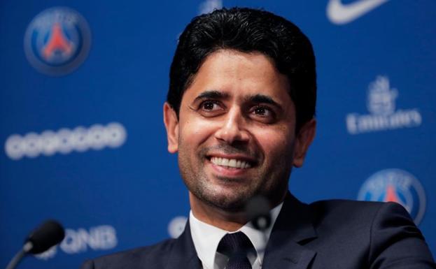 Nasser Al-Khelaifi. /Thomas Samson (Afp)