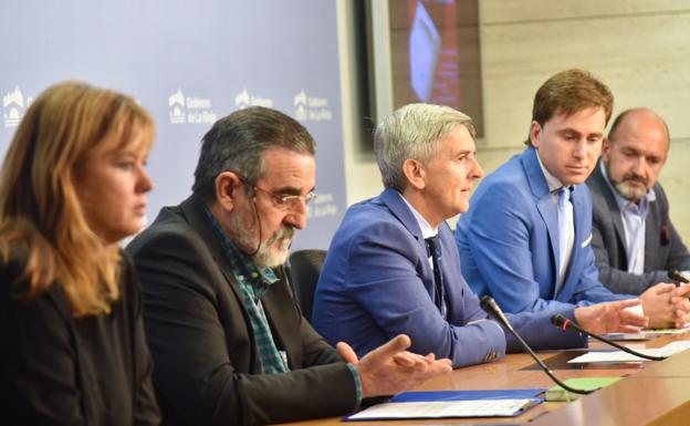 Presentación de las actividades del fin de semana en Nalda.