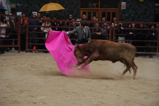 Javier Poley realizó ayer la mejor faena en Rincón de Olivedo