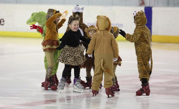 Gala benéfica. Patinaje sobre hielo contra el cáncer./J.H./D.U./S.T.