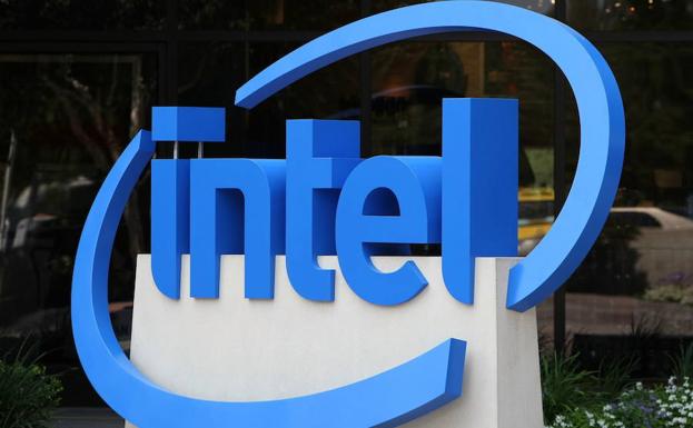 Entrada de Intel en Santa Clara. /Justin Sullivan (Afp)