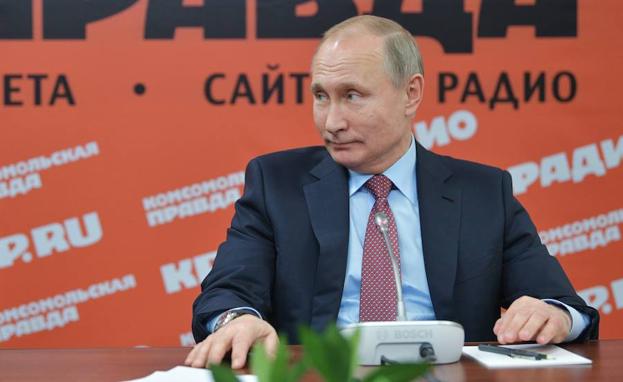 Putin, durante la reunión. /Alexei Druzhinin (Efe)