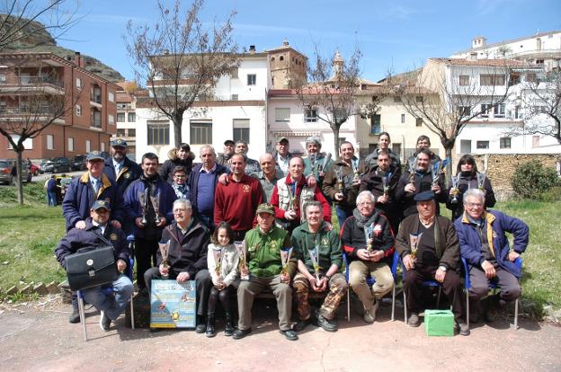 Organizadores, jueces y parte de los premiados. :: s.s.j./