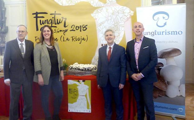 Presentación de la feria Fungitur. /GOB. RIOJA