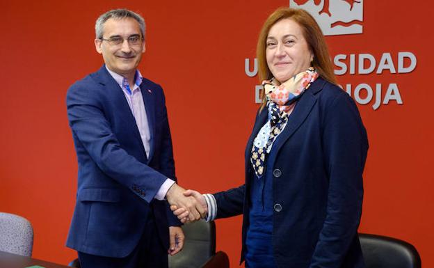 Julio Rubio y Begoña Martínez. /UR