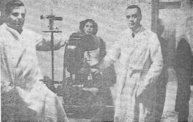 Albert von Filek (a la izquierda en ambas fotos). :: r. c./