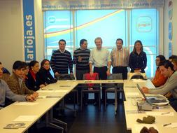 La reunión del PP con los jóvenes. /ALFREDO IGLESIAS/
