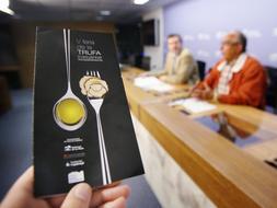Presentación de la V Feria de la Trufa en Soto en Cameros./JUSTO RODRÍGUEZ/