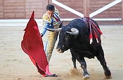 Diego Urdiales se atraviesa con su espada