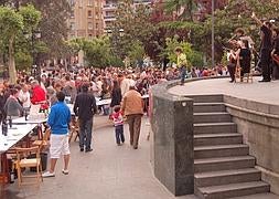 Imagen de la cata popular del año pasado de Ecovino. :: L. R./