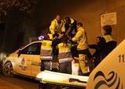 Rescatada una mujer que cayó de un balcón tras pelearse con su pareja