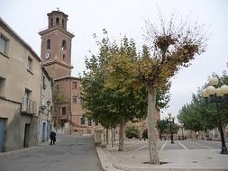 Uno de los accesos al Planillo de San Andrés en el casco antiguo de Calahorra. :: I.ÁLVAREZ./