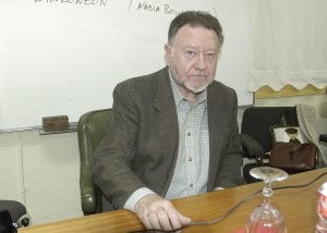 Medardo Fraile ofrece a las 20 horas de esta tarde una charla en Ibercaja. /D.M./