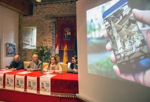 Beato, Azpeitia, Figuerola y Oquillas, en la presentación. ::
ALBO/