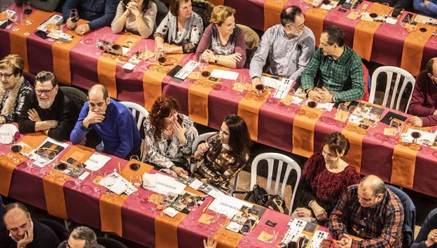 Los asistentes a la Experiencia Degusta de ayer pudieron disfrutar de un gran maridaje entre las elaboraciones de San Quintín y los vinos de Bodegas Corral. ::