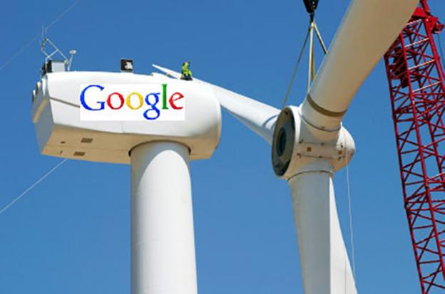 Uno de los parques eólicos mejorados por la tecnología de Google. :: r. c./
