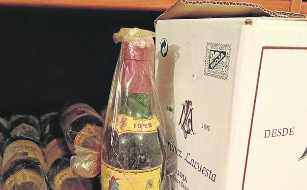 Botellas de la reserva especial de 1922 para la cata. / L. R.