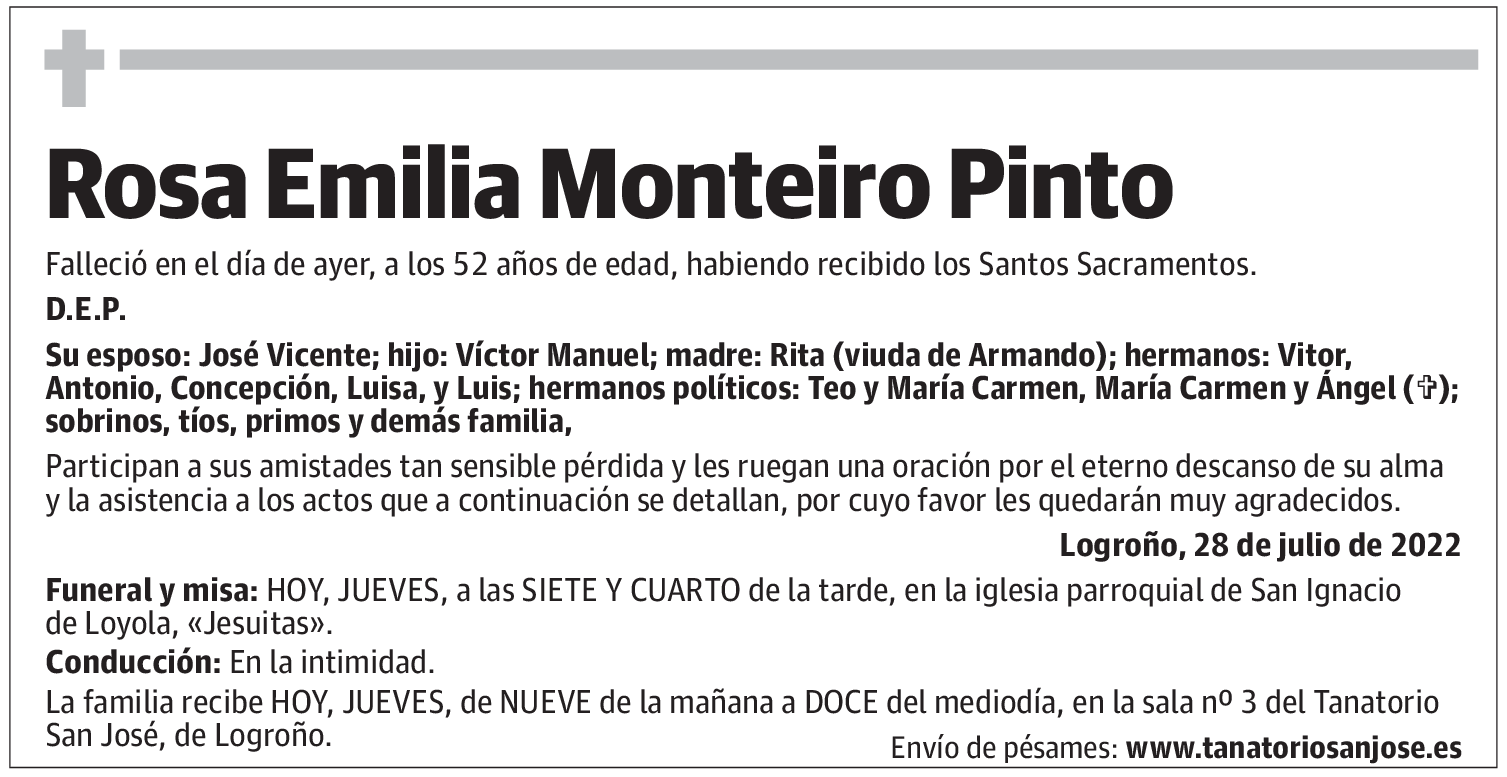 Rosa Emilia Monteiro Pinto