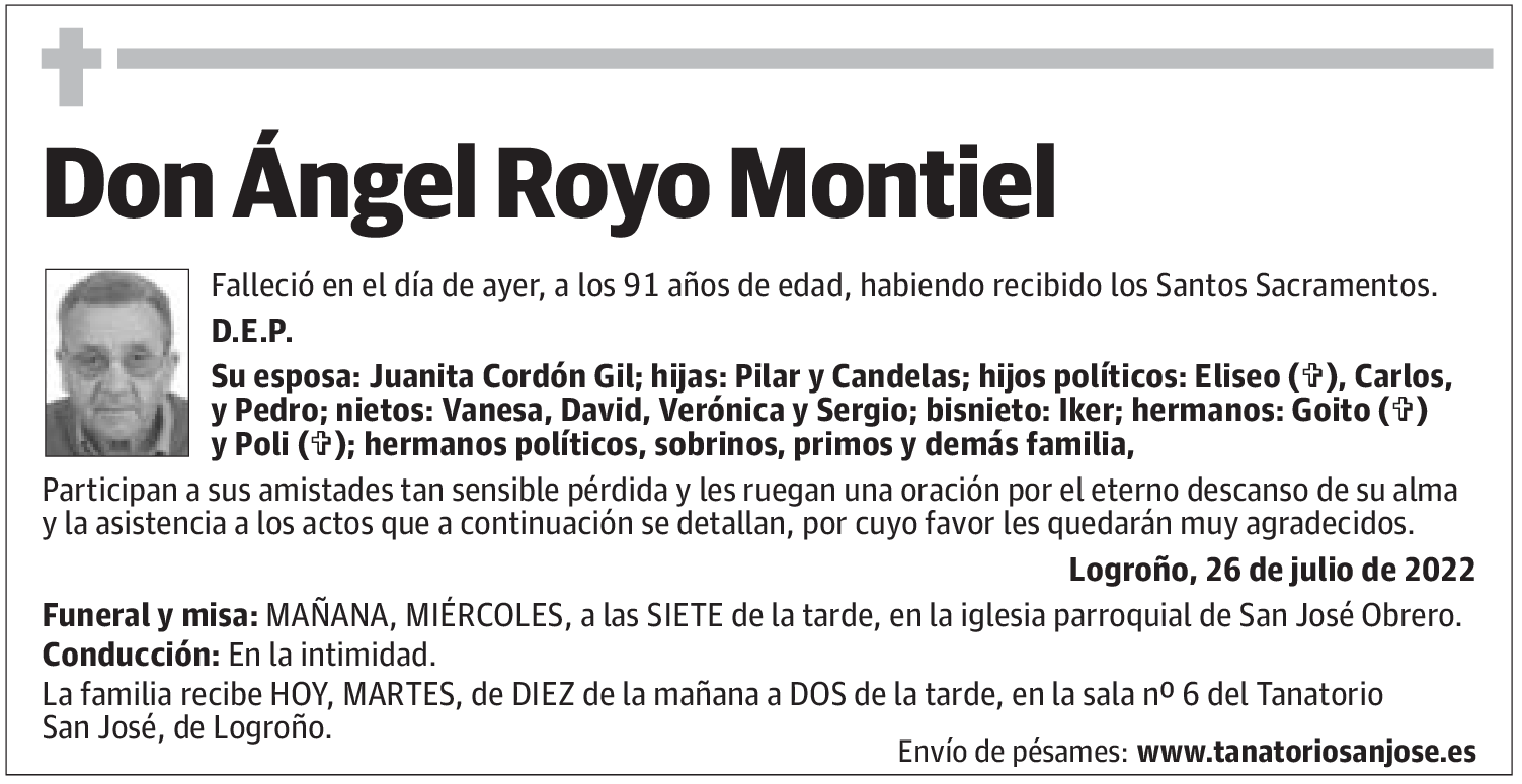 Don Ángel Royo Montiel