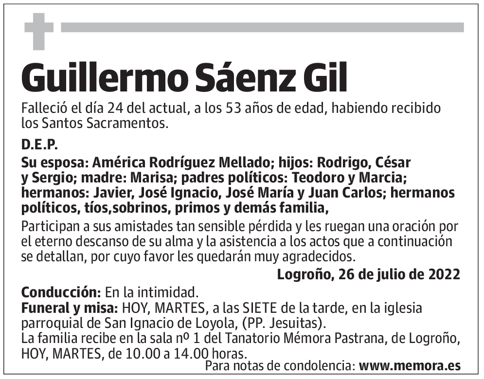 Guillermo Sáenz Gil