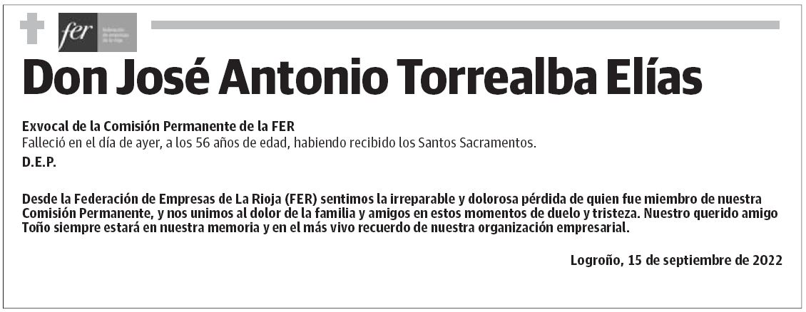 Don José Antonio Torrealba Elías