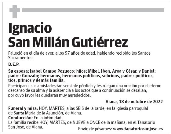 Ignacio San Millán Gutiérrez