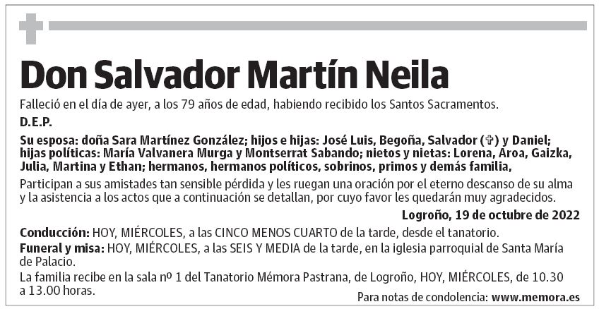 Don Salvador Martín Neila