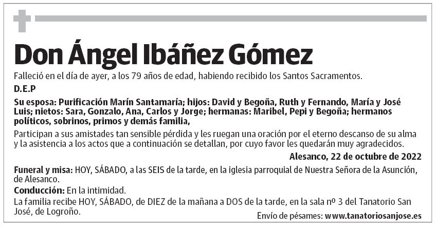 Don Ángel Ibáñez Gómez
