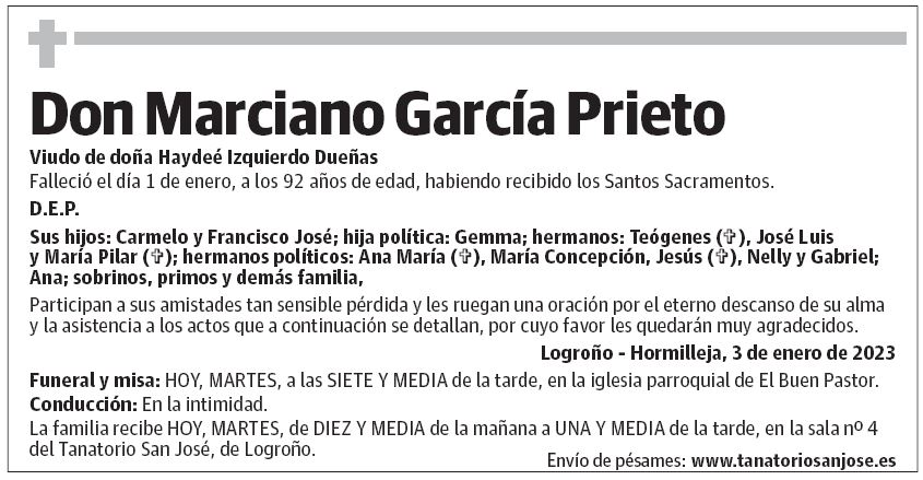 Don Marciano García Prieto