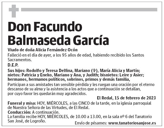 Don Facundo Balmaseda García