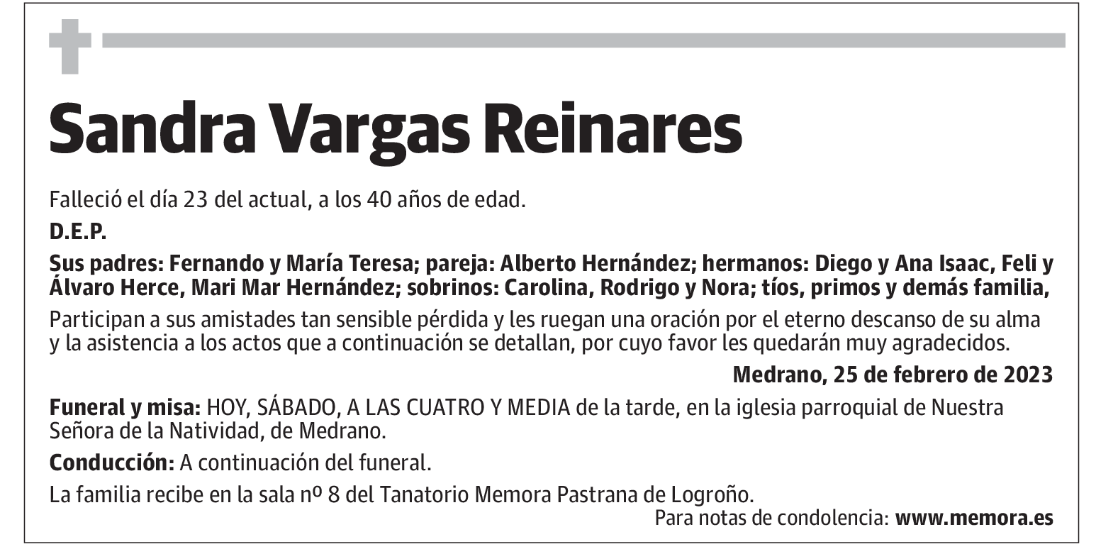Sandra Vargas Reinares
