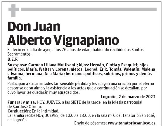 Don Juan Alberto Vignapiano