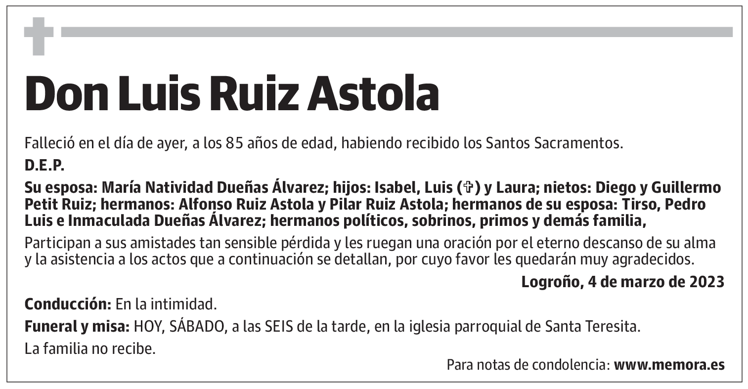 Don Luis Ruiz Astola