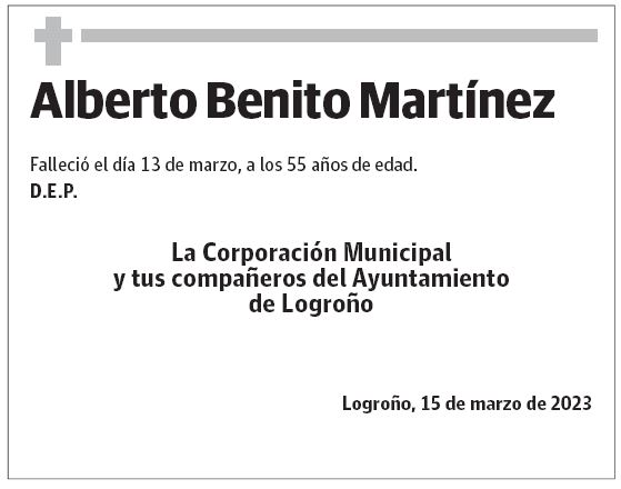 Alberto Benito Martínez