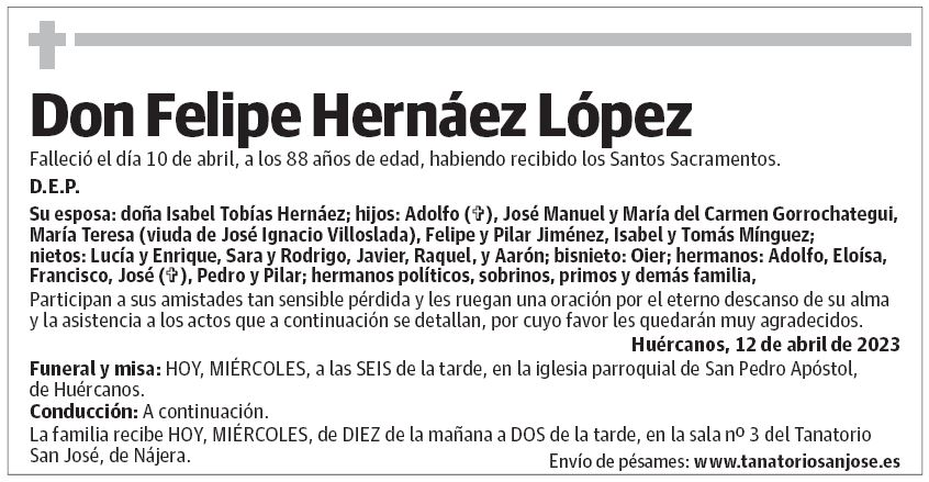 Don Felipe Hernáez López