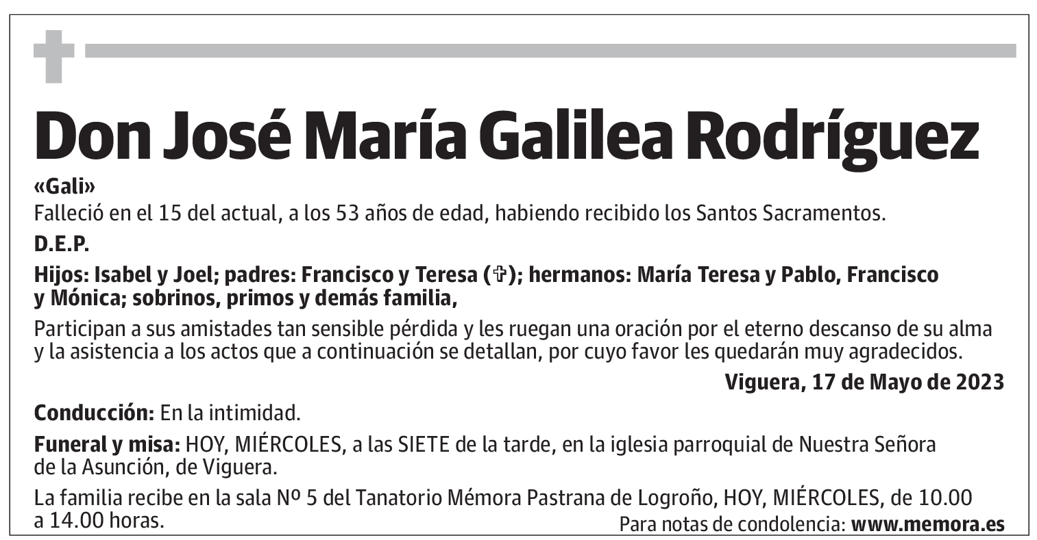 José María Galilea Rodríguez