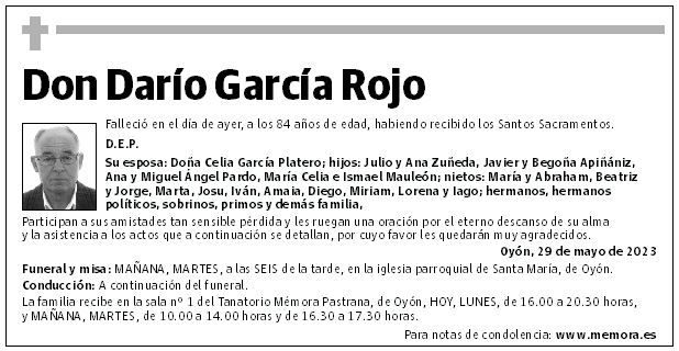 Don Darío García Rojo