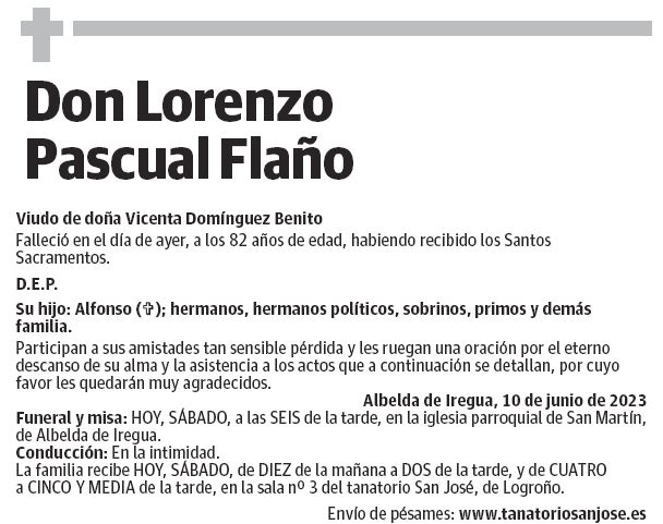 Don Lorenzo Pascual Flaño
