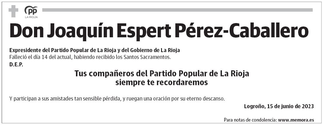 Don Joaquín Espert Pérez-Caballero