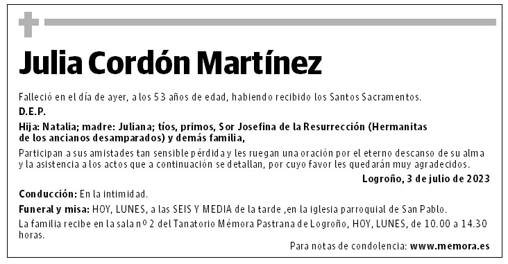 Julia Cordón Martínez